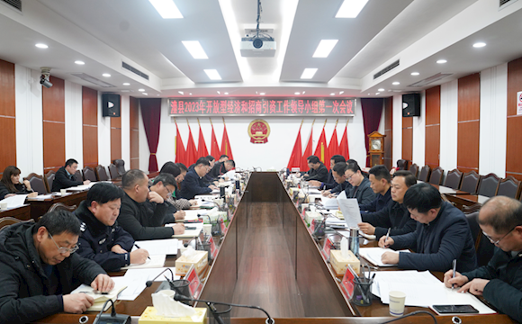 【工业立县 产业强县】澧县2023年开放型经济和招商引资工作领导小组第一次会议召开